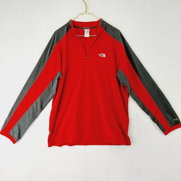 The North Face Half Zip Pullover Fleece Jacket P250 - Picture 1 of 8
